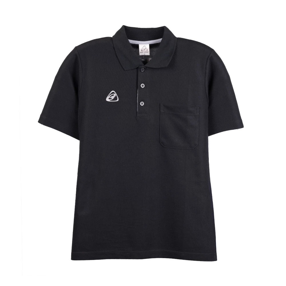 เสื้อโปโลแขนสั้นผู้ชาย สีพื้น Ego Sport รุ่น  EG 9999M BK