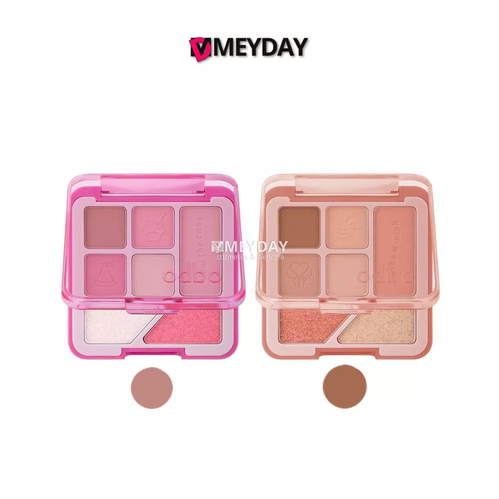 (OD2034) odbo Special Treats Eyeshadow Palette โอดีบีโอ สเปเชี่ยล ทรีทส์ อายแชโดว์ พาเลท 7 กรัม
