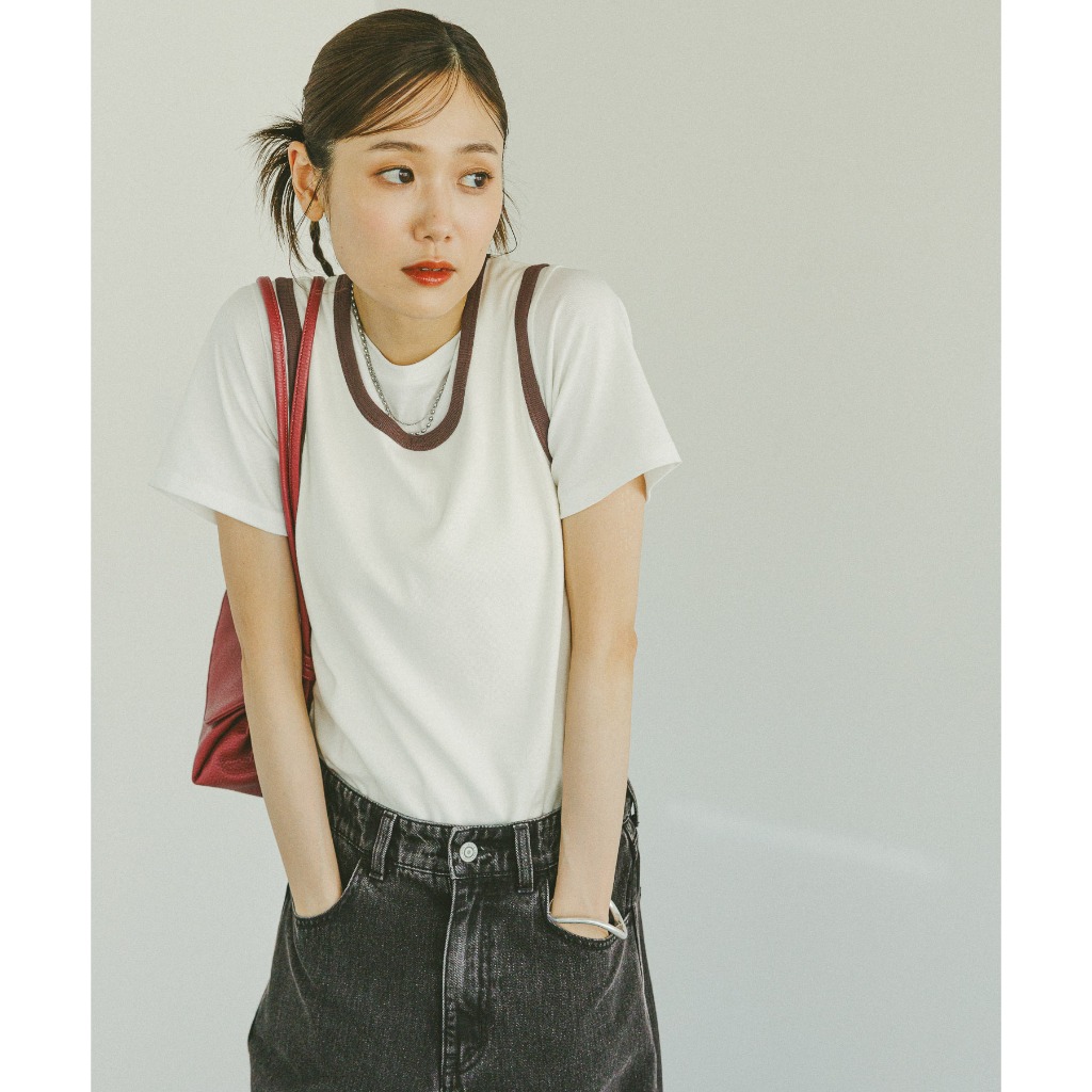 GLOBAL WORK เสื้อกล้ามผู้หญิง ยืดหยุ่นดี ป้องกันแบคทีเรียและกลิ่นอับ Beautee Color-Blocked Tank Top