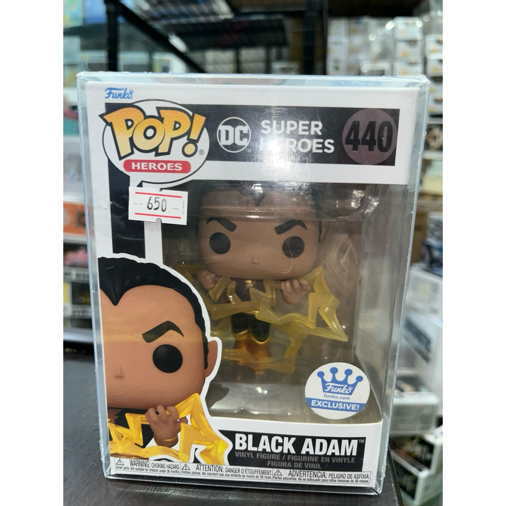 Funko POP! DC Super Heroes Black Adam (Funko Shop) #440  *โปรดอ่านรายละเอียด*