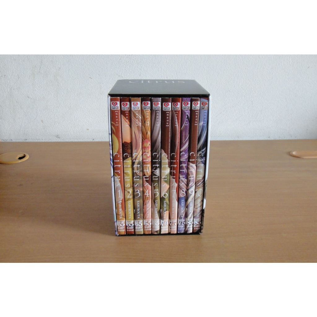 หนังสือการ์ตูน Boxset ซีตรัส Citrus Limited Edition เล่ม 1-10 ครบจบ ผลงานของ Saburouta ซาบุโรตะ (มือ