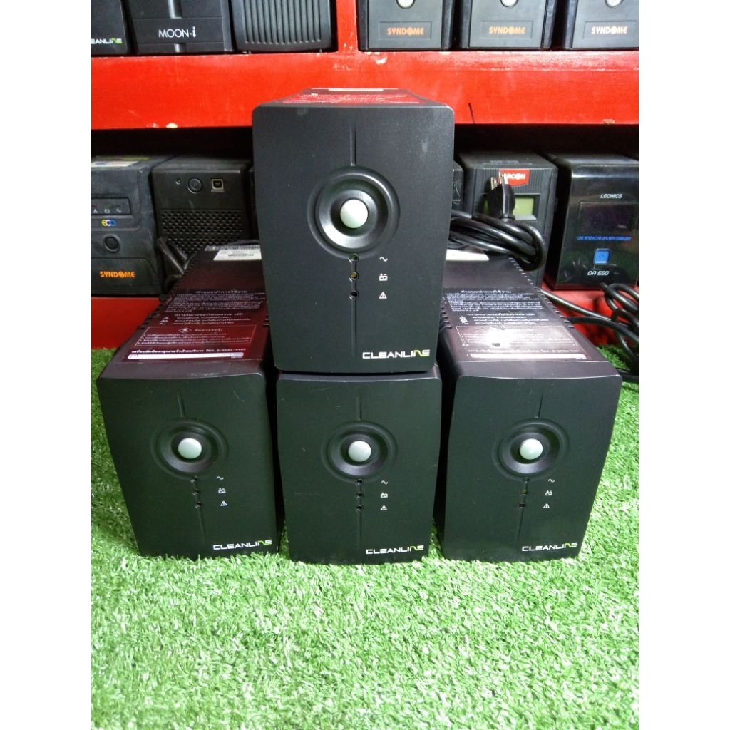 สำรองไฟ CLEANLINE 800VA/480W  วัตแท้ มือสอง เครื่องเปล่าไม่มีแบต   ใส่แบตเตอรี่12v  เทสให้ก่อนส่ง ใส