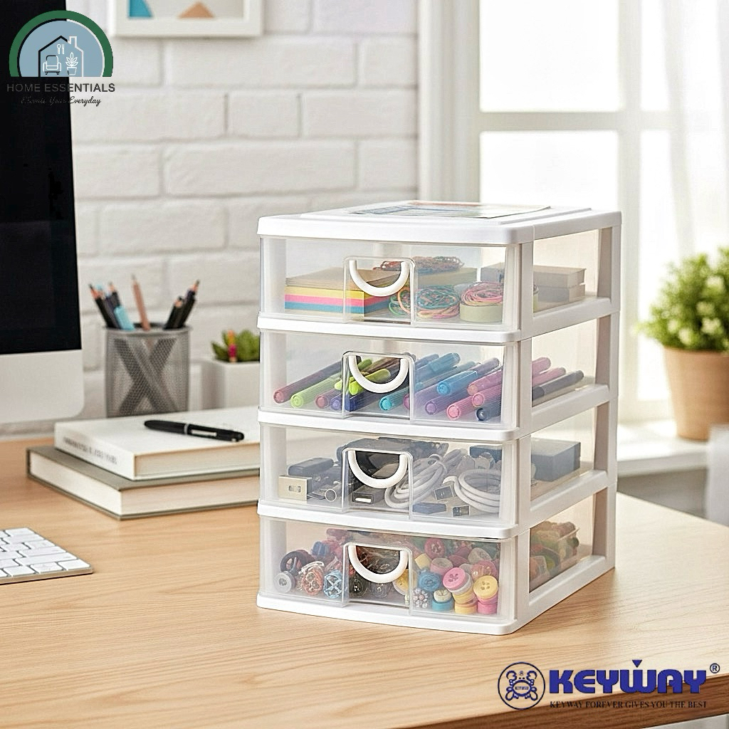 KEYWAY กล่องลิ้นชักอเนกประสงค์ (กระดาษ A4) CA-584