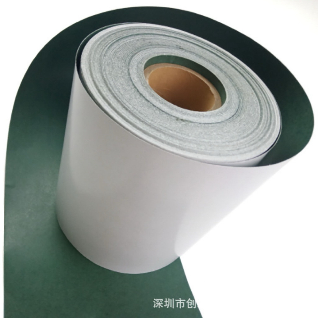 กระดาษฉนวน กระดาษบาร์เล่ Barley Paper สติกเกอร์ กระดาษทนร้อนสีเขียว มีแถบกาว 1 ด้าน ปะเก็น ติดแบตลิเธียม ป้องกันลัดวงจร