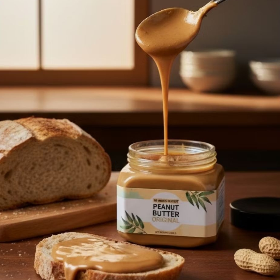 เนยถั่ว"คลีน"รสธรรมชาติ100%(PEANUT BUTTER - ORIGINAL ) 200 g.|ไม่มีน้ำตาลน้ำมันเกลือวัตถุกันเสีย