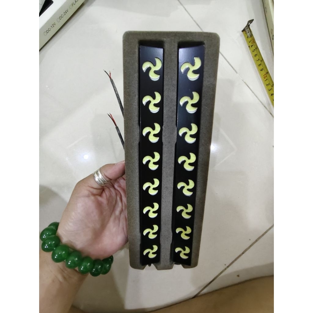 daylight  รถยนต์ ไฟเดย์ไลท์ cob กังหันลมแสงสีขาว