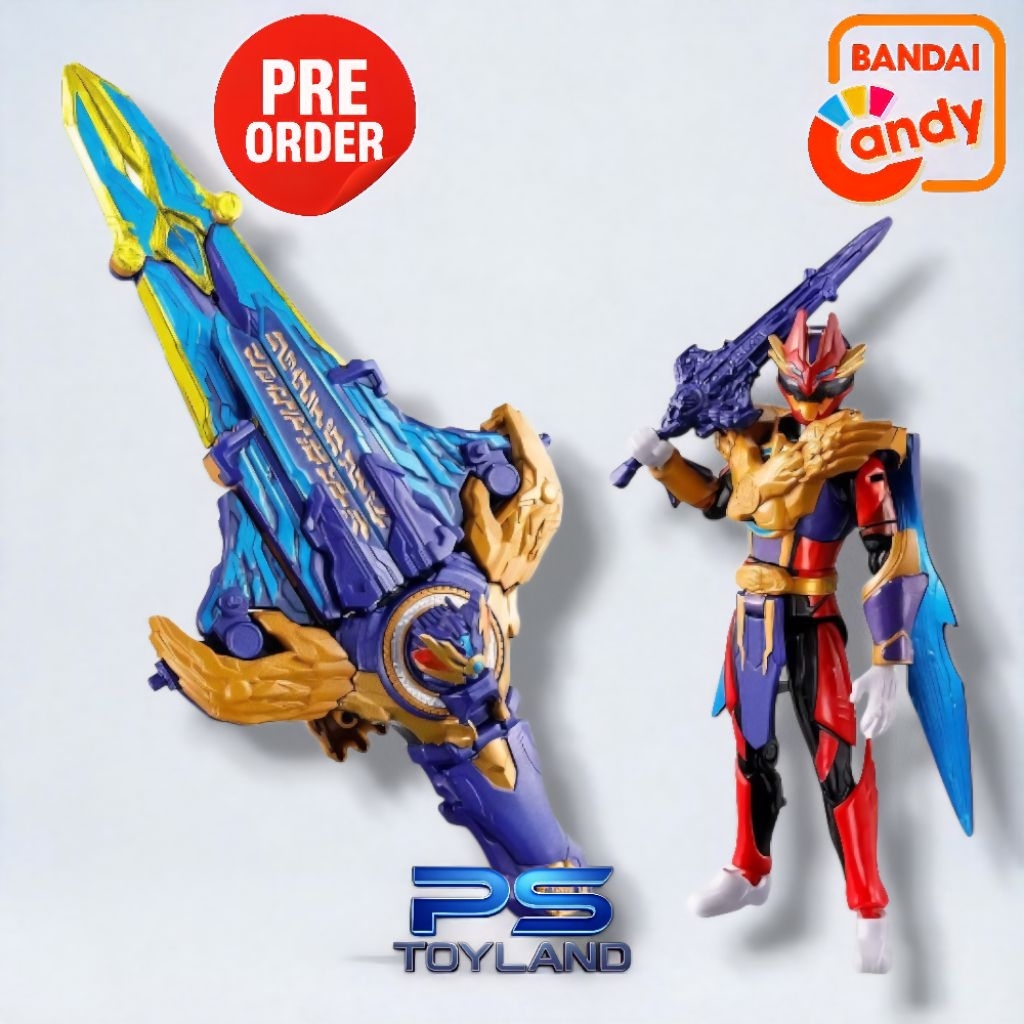 พรีออเดอร์ MINIPLA NO.1 COMBINED SERIES PB RYOTEGASORD & YU-DO TEGASWORD GOZYUWOLF สินค้ามา JUNE-MAY