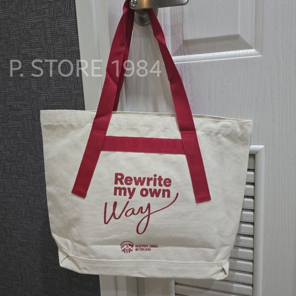 AIA BAG 2026 กระเป๋าลดโลกร้อน เอไอเอ ปี 2569 // AIA TOTE ECO BAG REUSABLE