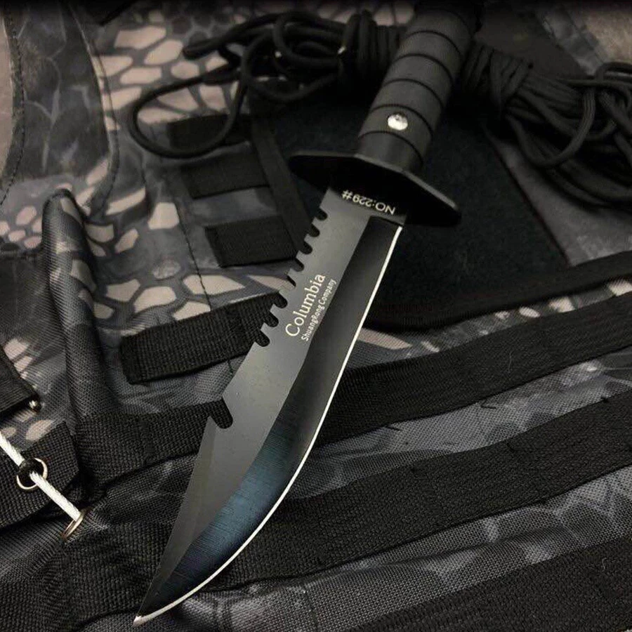HUNTING KNIFE มีดพกพา 28 ซม thumbnail 9