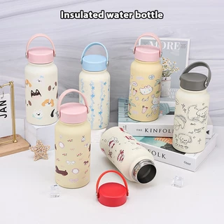 ถ้วยสูญญากาศ 900ml สแตนเลส304ฉนวนฉนวนถ้วย การ์ตูนสุนัขขนาดใหญ่ ถ้วยชาของขวัญวันเกิด T01268