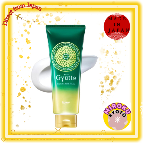 Gyutto Corset Hair Mask 200g (ทรีตเมนต์บำรุงผม, บำรุงผมชี้ฟู, ซ่อมแซมผมชี้ฟูและเสีย, มาส์กผม, แพ็คผม
