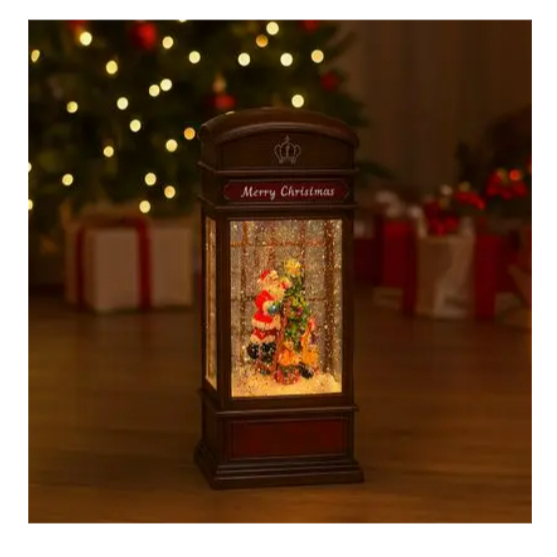 กล่องดนตรี Santa & Child KASSA HOME รุ่น ACWW220218F+M สีแดง