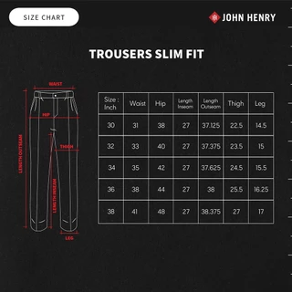 John Henry กางเกงผู้ชายขายาวทางการ ทรงเข้ารูป รุ่น JH F425MTRSM02 - สีเทา