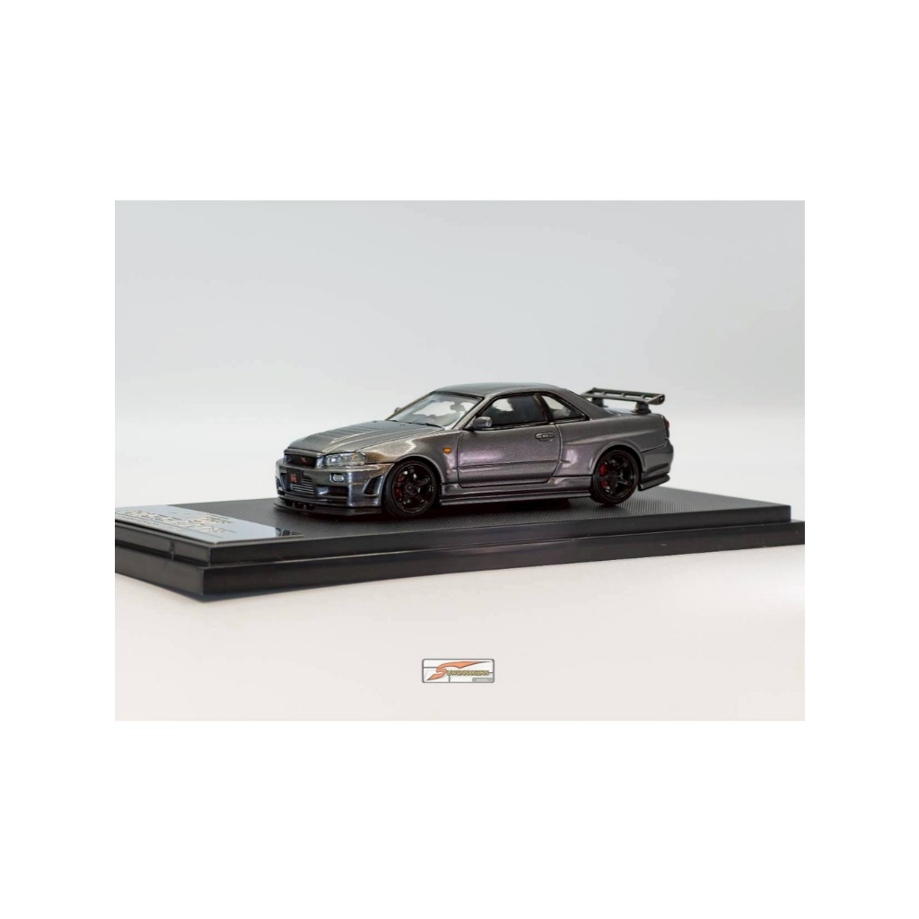 FUJI  Nissan Skyline GT-R R34 Z-Tune Gun Grey Metallic 1/64