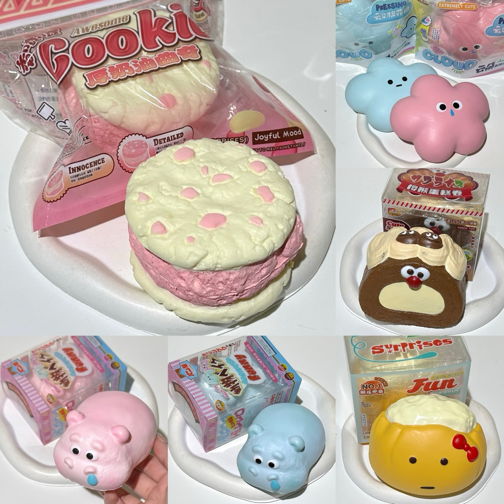 พร้อมส่ง‼️ สกุชชี่ ‘ Mido ‘🌟 รวมทุกแบบ งานแท้ 🍞💕น่ารัก เนื้อดี มีกลิ่นหอม | sss store