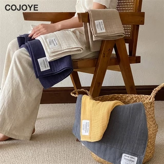 COJOYE ผ้าเช็ดตัว ผ้าเช็ดตัวก๊อซ Cotton 100%ซับน้ำดีขนไม่หลุด เหมาะสำหรับเด็ก ต่อต้านแบคทีเรียและไม่มีกลิ่น