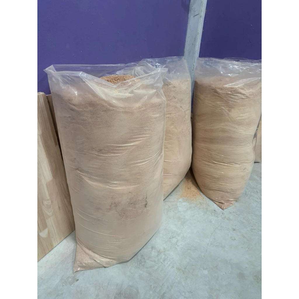 ขี้เลื่อยไม้ยางพาราแท้ โรงงานขายเอง 2kg -5 kg - 10kg (10 กิโลได้แค่ 1คำสั่งซื้อต่อ 10 กิโลกรัม) ขี้เลื้อยแบบละเอียดกลาง