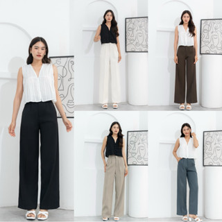 PR050 | กางเกงขายาวทรงขากระบอก(classic pants) V.2⛅️☀️ “S-2XL…