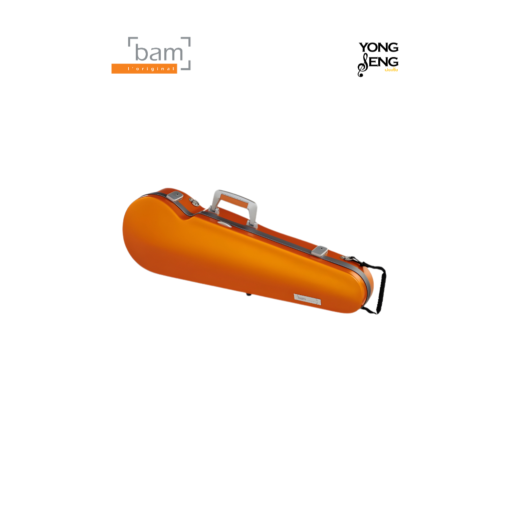 Bam DEF2002XLO Violin Case Orange