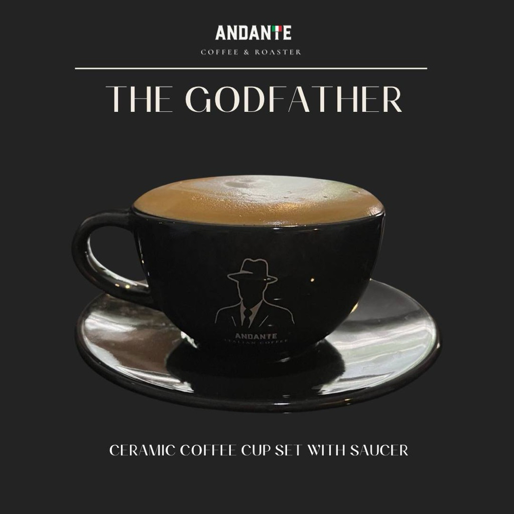The Andante Godfather ceramic coffee cup set collection