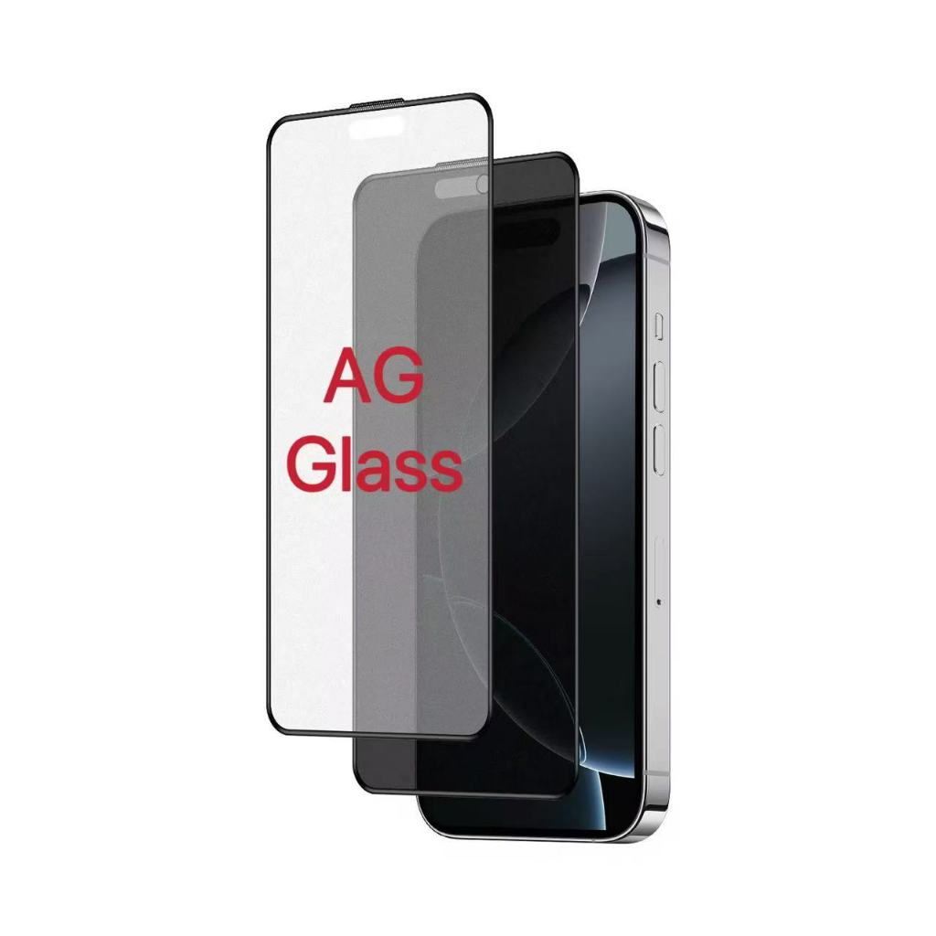 ฟิล์มกระจกเต็มจอ ด้าน (AG) for iPhone 11 15 16 17 14 13 12 Pro Max  ไอโฟน 17 11 12 13 14 14 Pro 7 8 14 15 Plus XR X XS