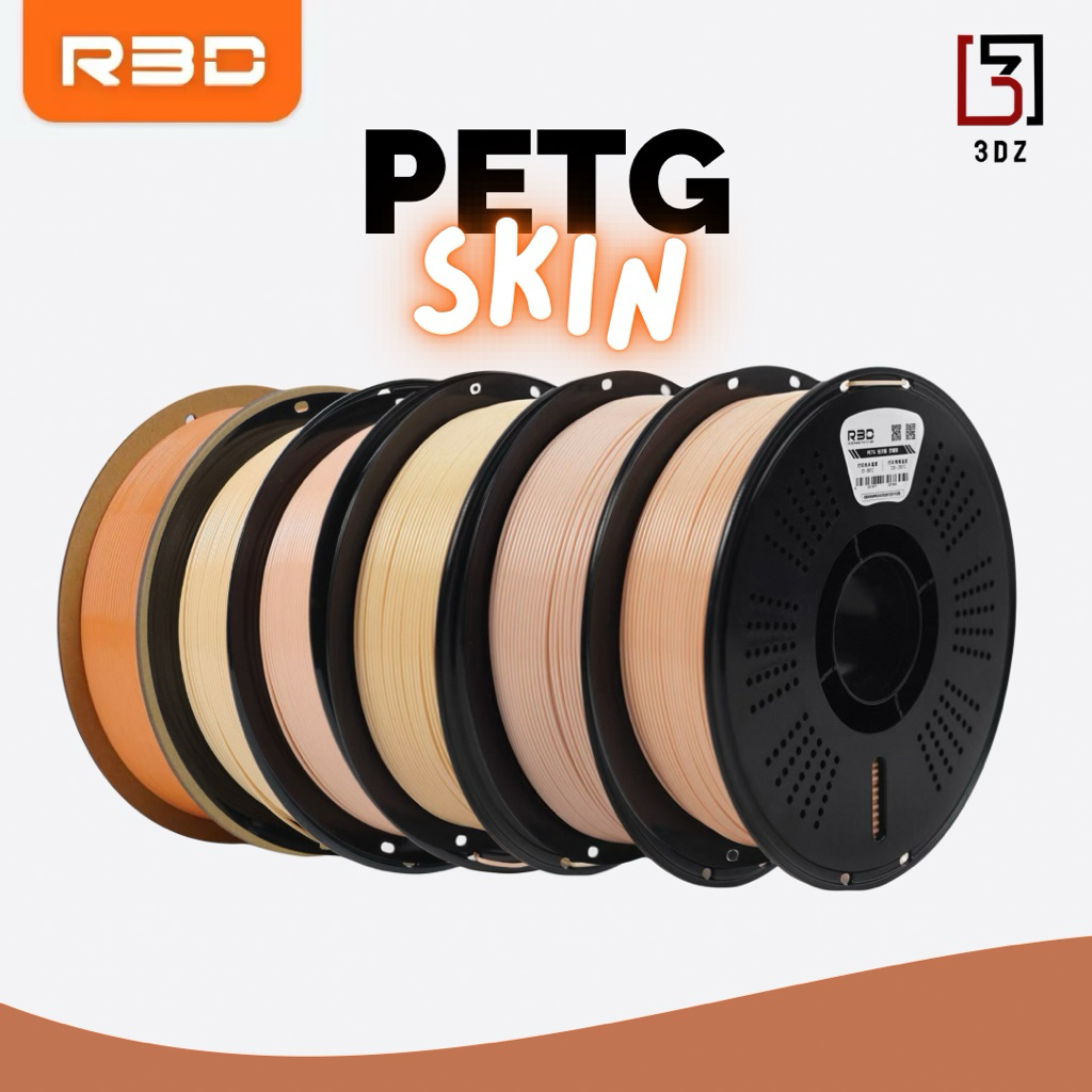 R3D PETG Filament(Skin color) เส้นพลาสติก ขนาด 1.75มม.