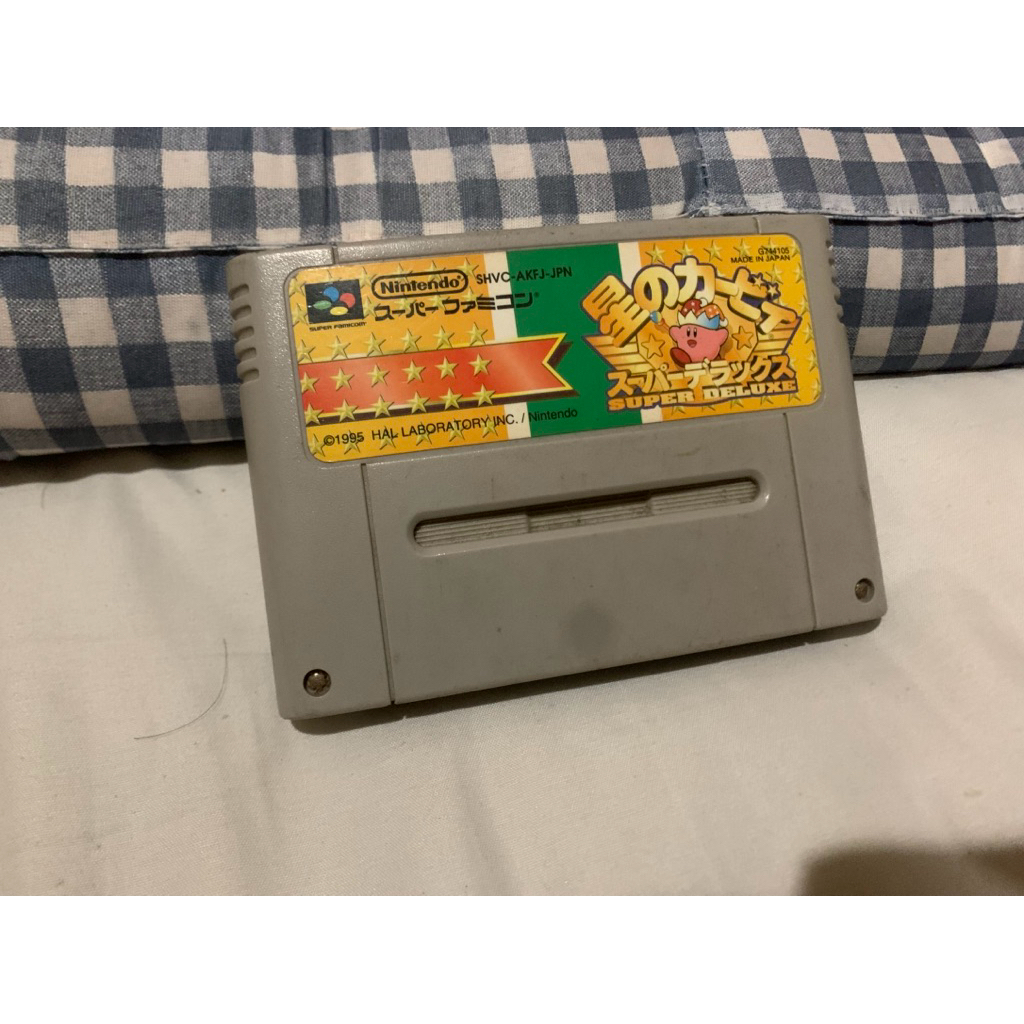 ตลับแท้มือสอง [SFC] Hoshi no Kirby Super Deluxe (Japan) (SHVC-AKFJ) Star Super Famicom