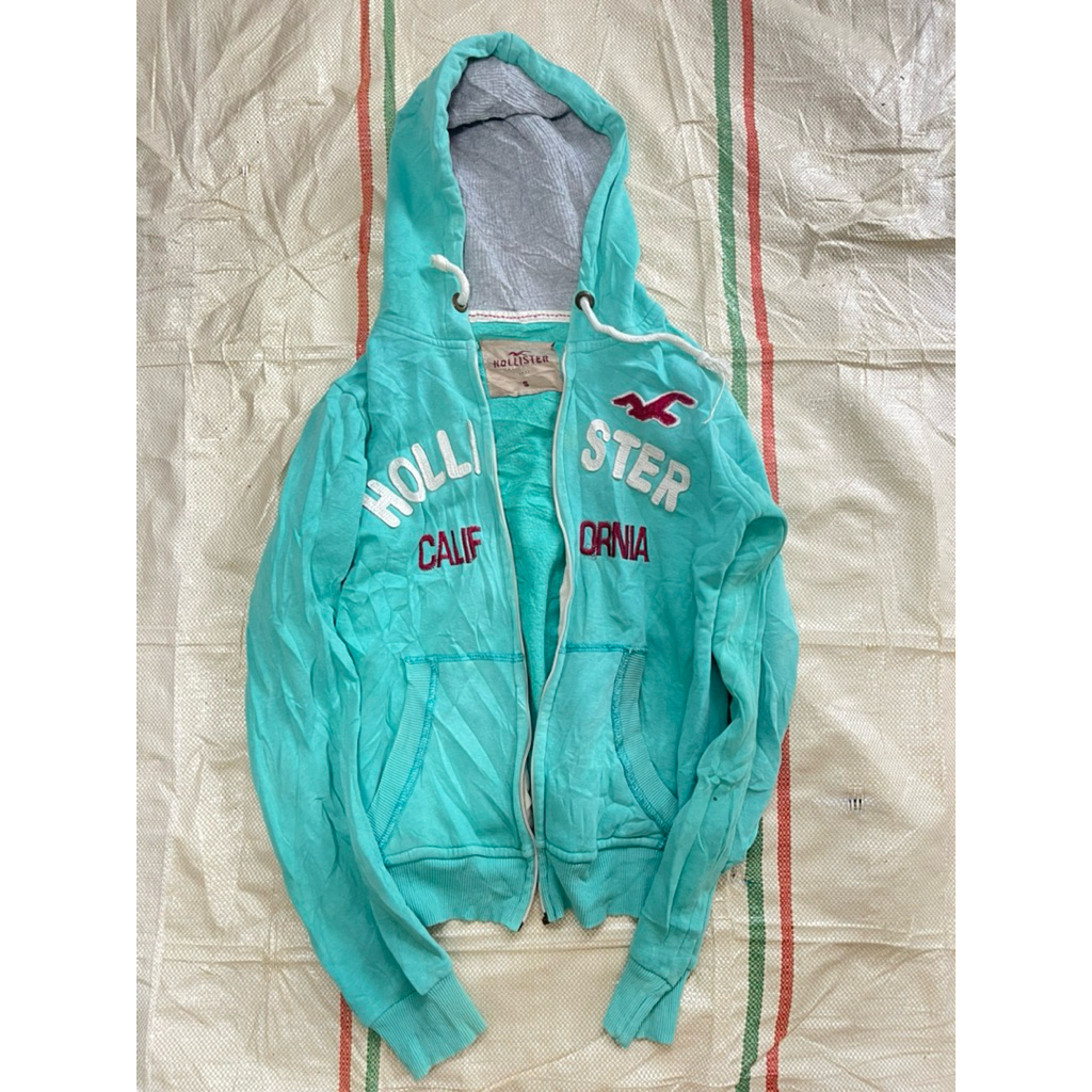 🩵Hollister 🩵 เสื้อกันหนาวมือสอง เสื้อกันหนาว Hollister มือสอง เสื้อฮู๊ดกันหนาว
