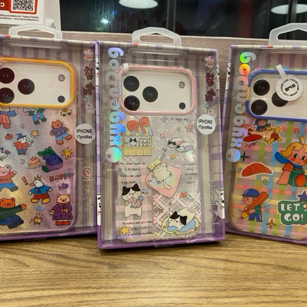 เคสเมทาลิคสกรีนลาย งานเงา ขอบกันกระแทก ขอบนิ่มหลังแข็ง