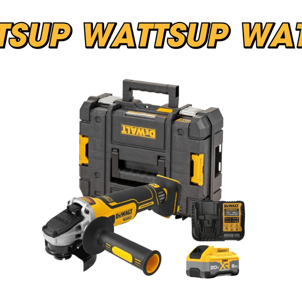 DEWALT เครื่องเจียรไร้สาย รุ่น DCG4051WW1T-B1 ครบชุด เครื่องเจียร เครื่องเจียรไฟฟ้า