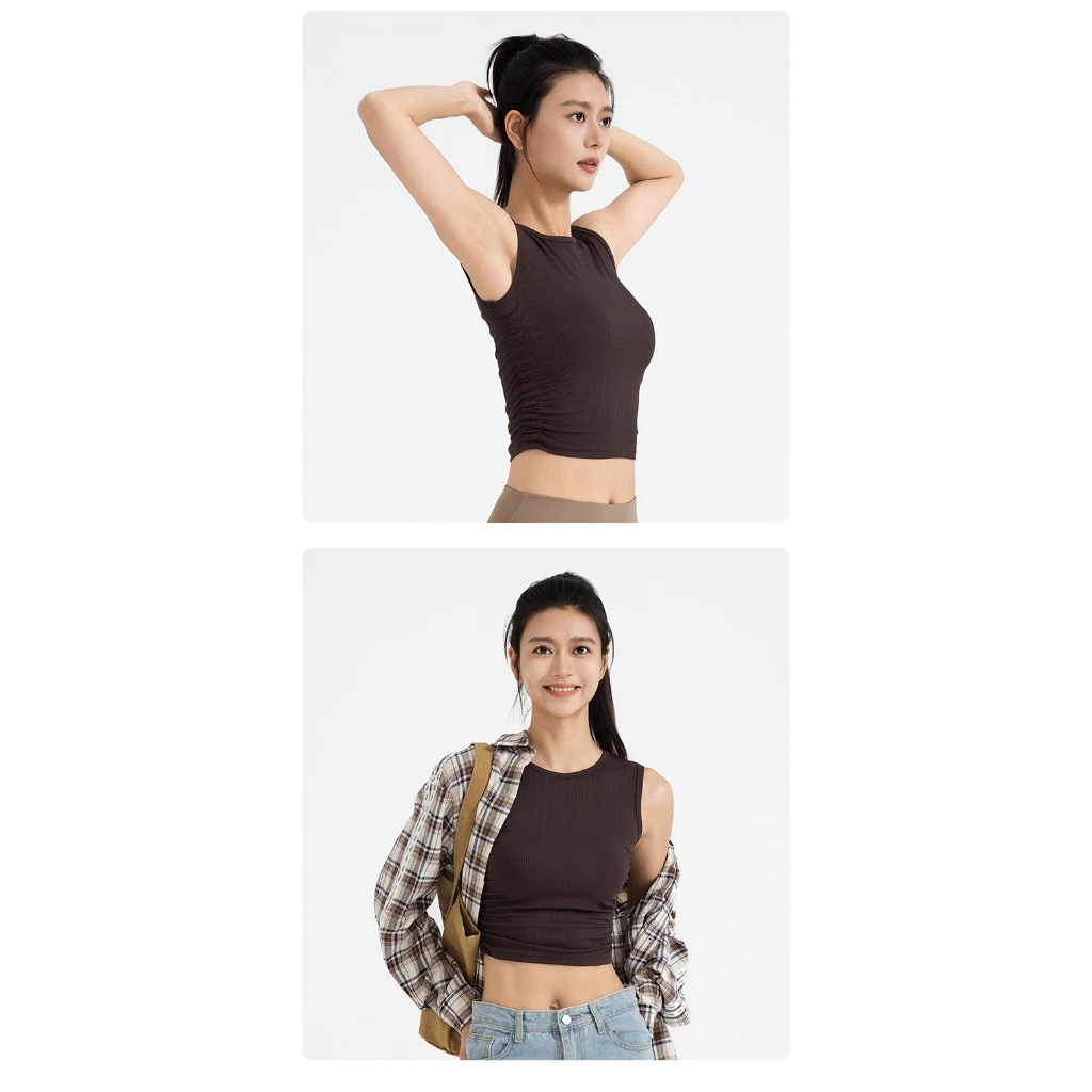 เสื้อกั๊กโยคะรัดเอวกระชับสัดส่วน thumbnail 6