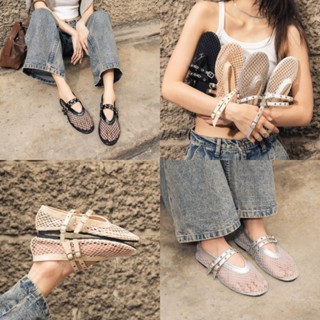 Mellowco รองเท้า Mary Jane ผ้าตาข่าย รุ่น Pyra M3-J5012