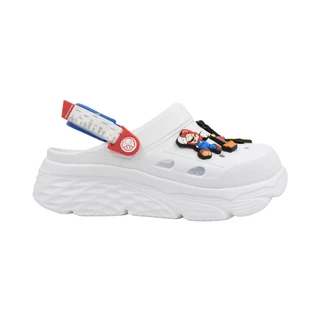 Skechers สเก็ตเชอร์ส รองเท้าผู้หญิง Women Nintendo Foamies Max Cushioning Shoes - 800031-WHT