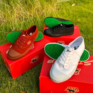 NFshoes PAN รองเท้าผ้าใบนักเรียนแพน รุ่น PF- 4153 / PF- 4155 รุ่น STAND UP sport รุ่นใหม่ นุ่มเบาใส่สบาย W/H