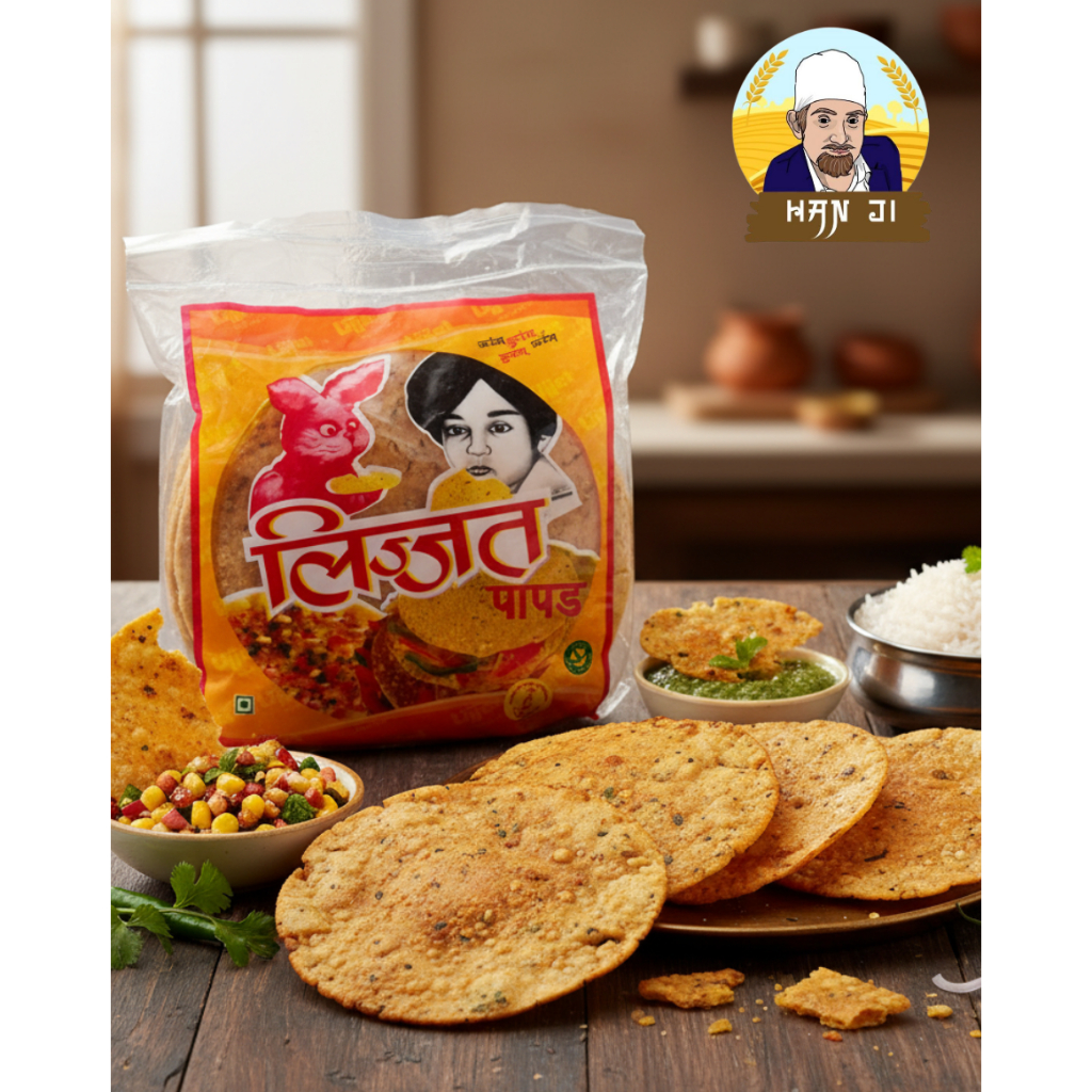 Lijjad Papad ข้าวเกรียบอินเดียปาปาดัม