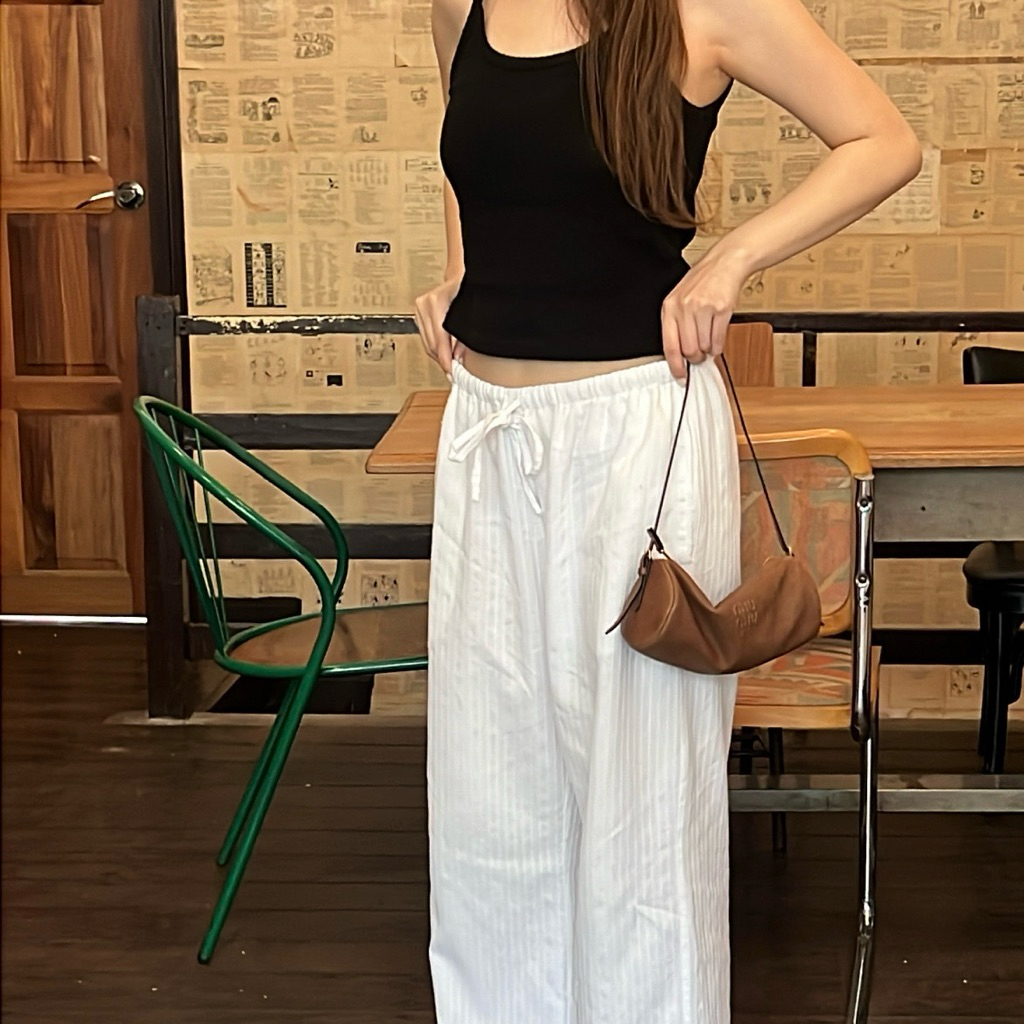 SANDIE | WW lacey comfy pants