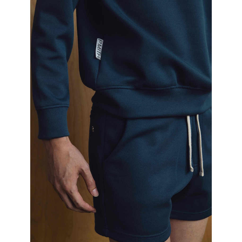 Pmith - Jude Summer Sweatshorts - Mineral Blue
