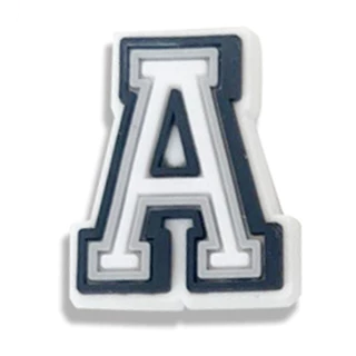 Hot เสน่ห์รองเท้า ดิY จดหมาย A-Z shoe charms สไตล์ การ์ตูน รองเท้าแตะ หัวเข็มขัด พีวีซี รองเท้า อุปกรณ์เสริม ปุ่ม