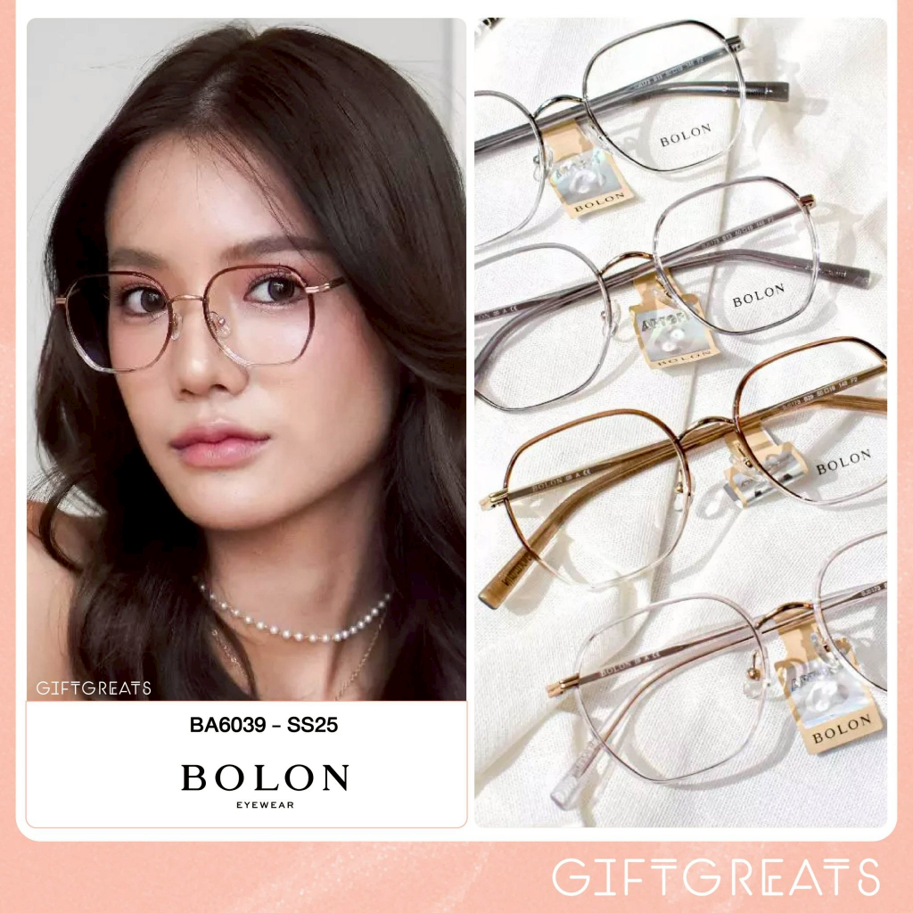BOLON Nara BA6039 - SS25 Bolon Eyewear กรอบแว่นตา โบลอน giftgreats
