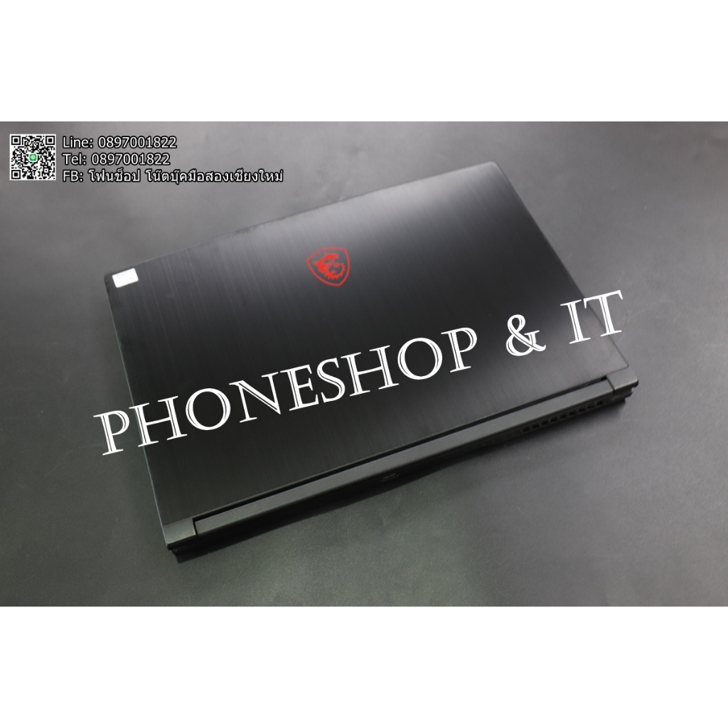 MSI GF63 Thin 10SCXR-1635TH (RAM 16 GTX 1650 Max-Q) ขาย 14,900 บาท