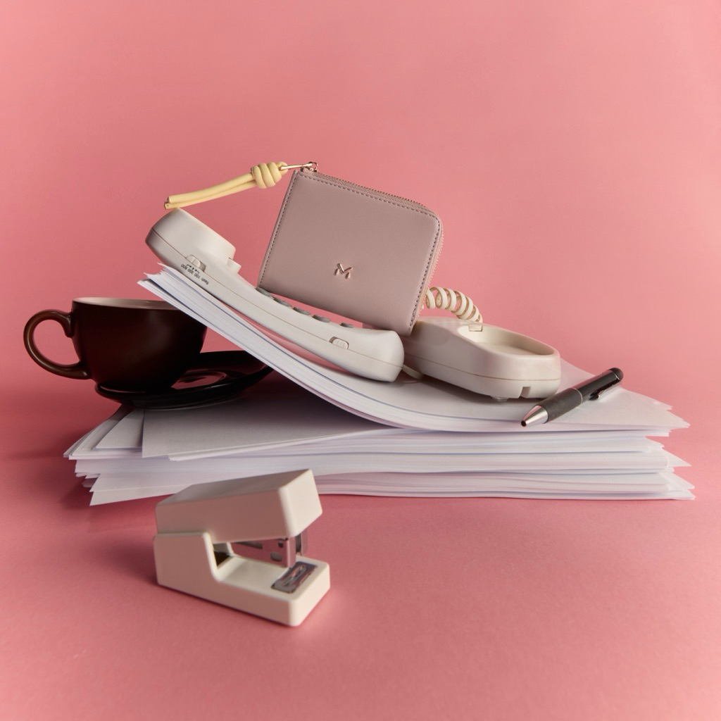 MADAM PEONY ใหม่! กระเป๋าสตางค์ card holder รุ่น KNOT รูปที่ 6