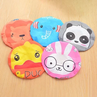 หมวกคลุมผมอาบน้ํา มีให้เลือก ลาย กันน้ำ การ์ตูน น่ารัก มีให้เลือก shower cap