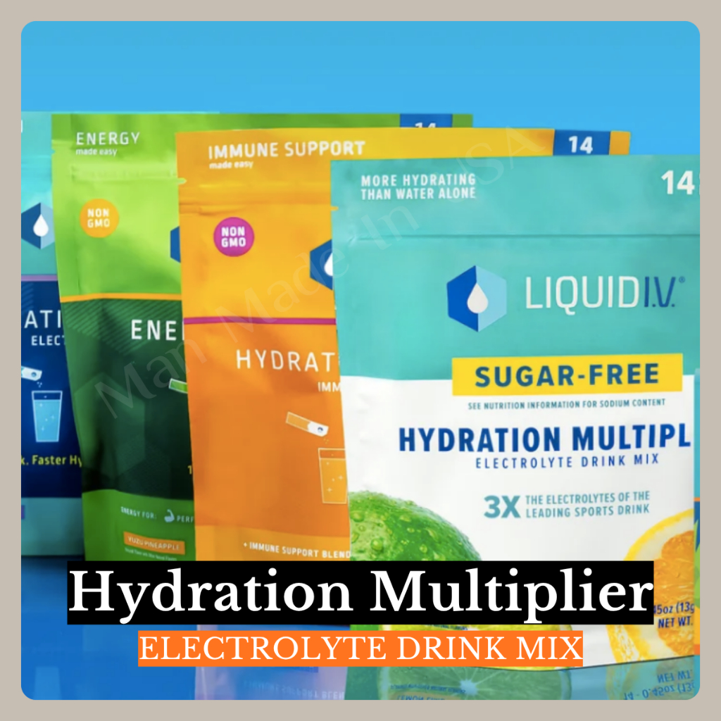 Liquid I.V.® Hydration Multiplier / Sugar-Free / Energy / Immune Support | 6-14 ซอง ราคา ถูกที่สุด ดีลบีเคเค แกลเลอรีภาพที่ 3