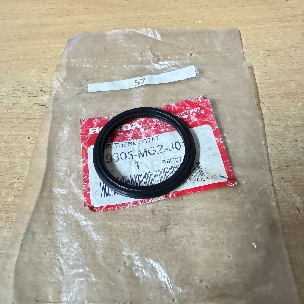 19305-MGZ-J01 โอริงวาล์วน้ำแท้ Honda cb500x cbr500r 2013-2023 อะไหล่ใหม่เก่าเก็บ งานล้างสต็อก