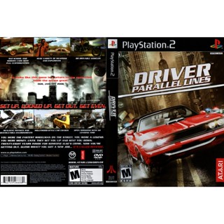 แผ่นเกมส์ PS2 Driver - Parallel Lines สกรีนแผ่น คุณภาพ ส่งไว…