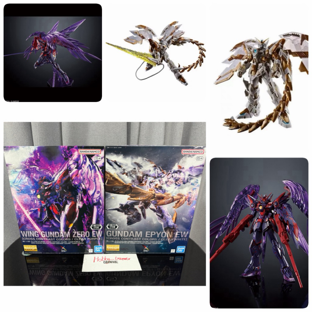 (ขายคู่ มือ1 พร้อมส่งด่วน🇹🇭 ถูกที่สุด!! ของแท้💯 มอก.ไทย) BANDAI MG 1/100 GUNDAM Wing Zero EW / EPYON