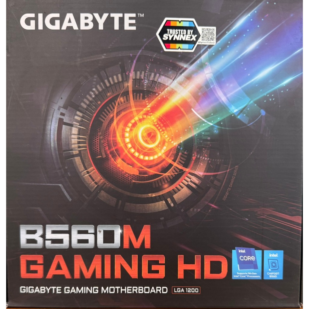 MAINBOARD (เมนบอร์ด) GIGABYTE B560M GAMING HD (REV. 1.2) (SOCKET LGA 1200) (MICRO-ATX) สินค้ามือ 1