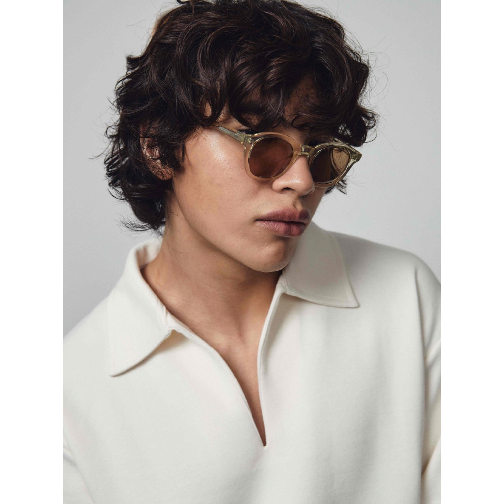 Pmith - Djon Longsleeve t-shirt - Bone