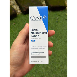 CERAVE Facial Moisturizing Lotion โลชั่นบำรุงผิวหน้า โลชั่นบำรุงผิวหน้า แพ้ง่าย เป็นสิวง่าย 52ml.