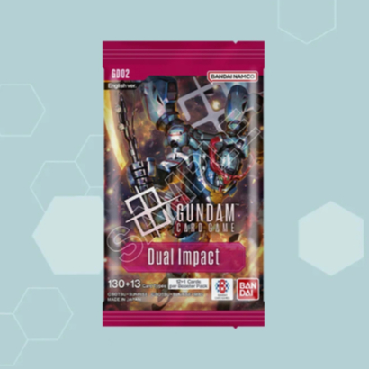 Gundam Card Game Booster pack Dual Impact [GD02] ENG (ซองสุ่มการ์ดกันดัมภาษาอังกฤษ)